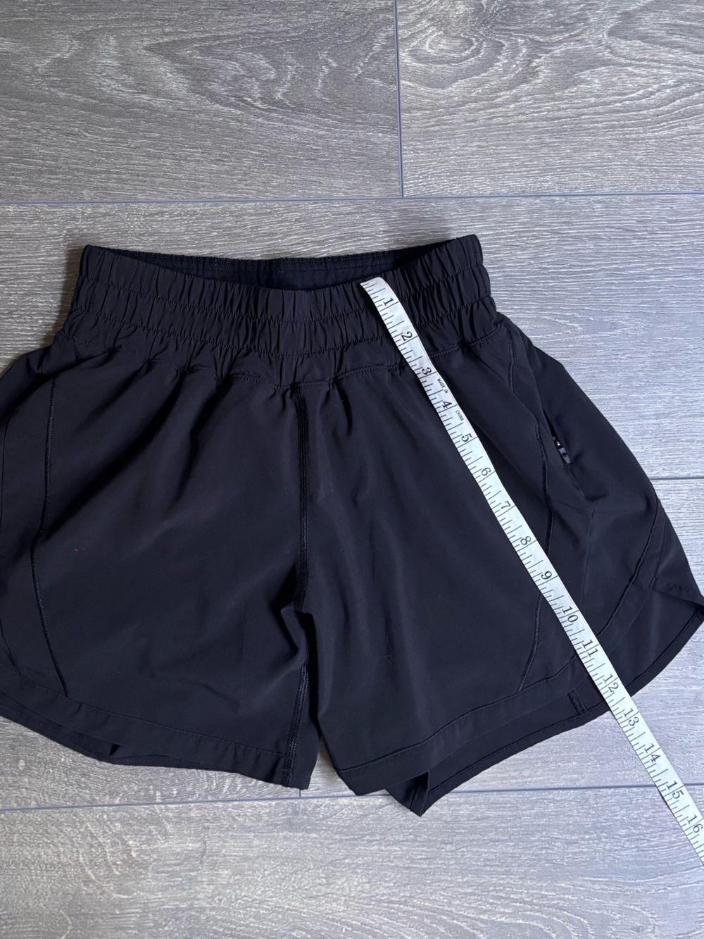 Lululemon Track That High Rise Lined Short- Black - Picture 9 of 12